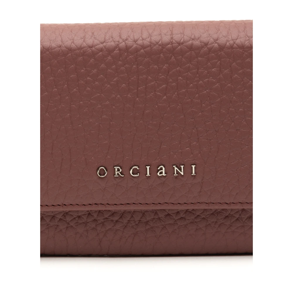 Orciani Rode Zachte Portemonnees Red Dames