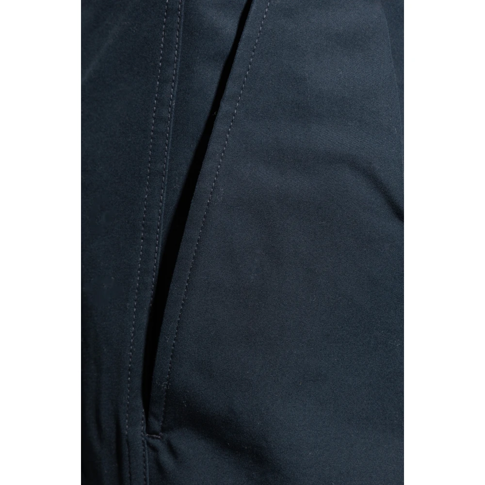 Tom Ford Katoenen broek met opgerolde pijpen Blue Heren