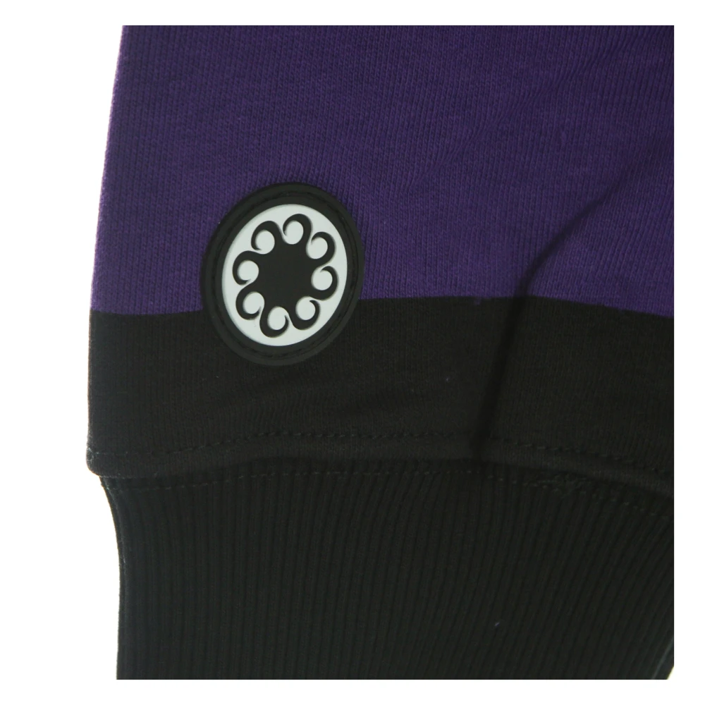 Octopus Paarse Lichtgewicht Hoodie Purple Heren