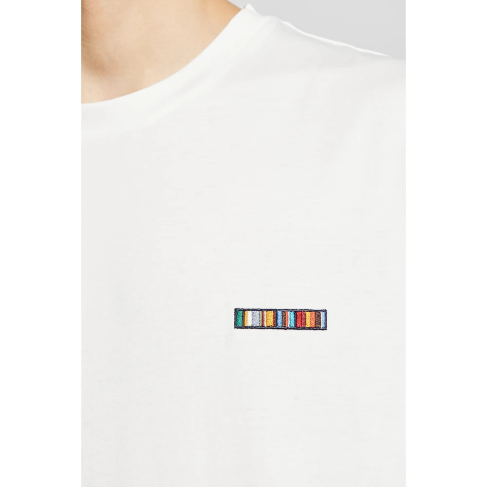 Paul Smith Katoenen T-shirt White Heren