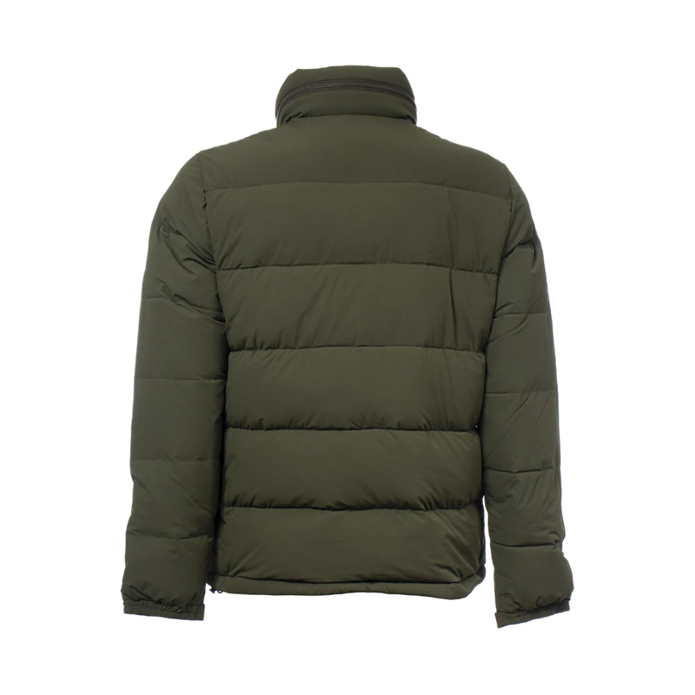 Aspesi Groene donsjas met capuchon Green Heren
