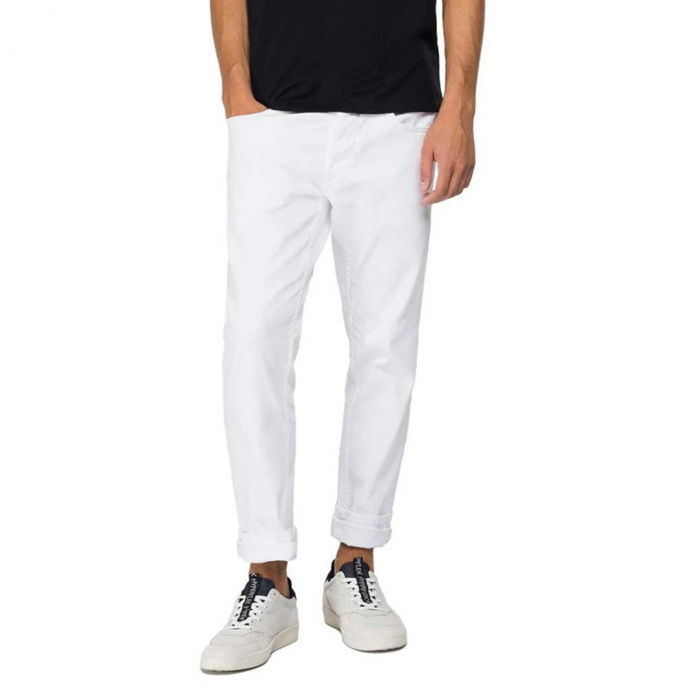 Trousers > Straight Trousers - - Replay - Modalova
