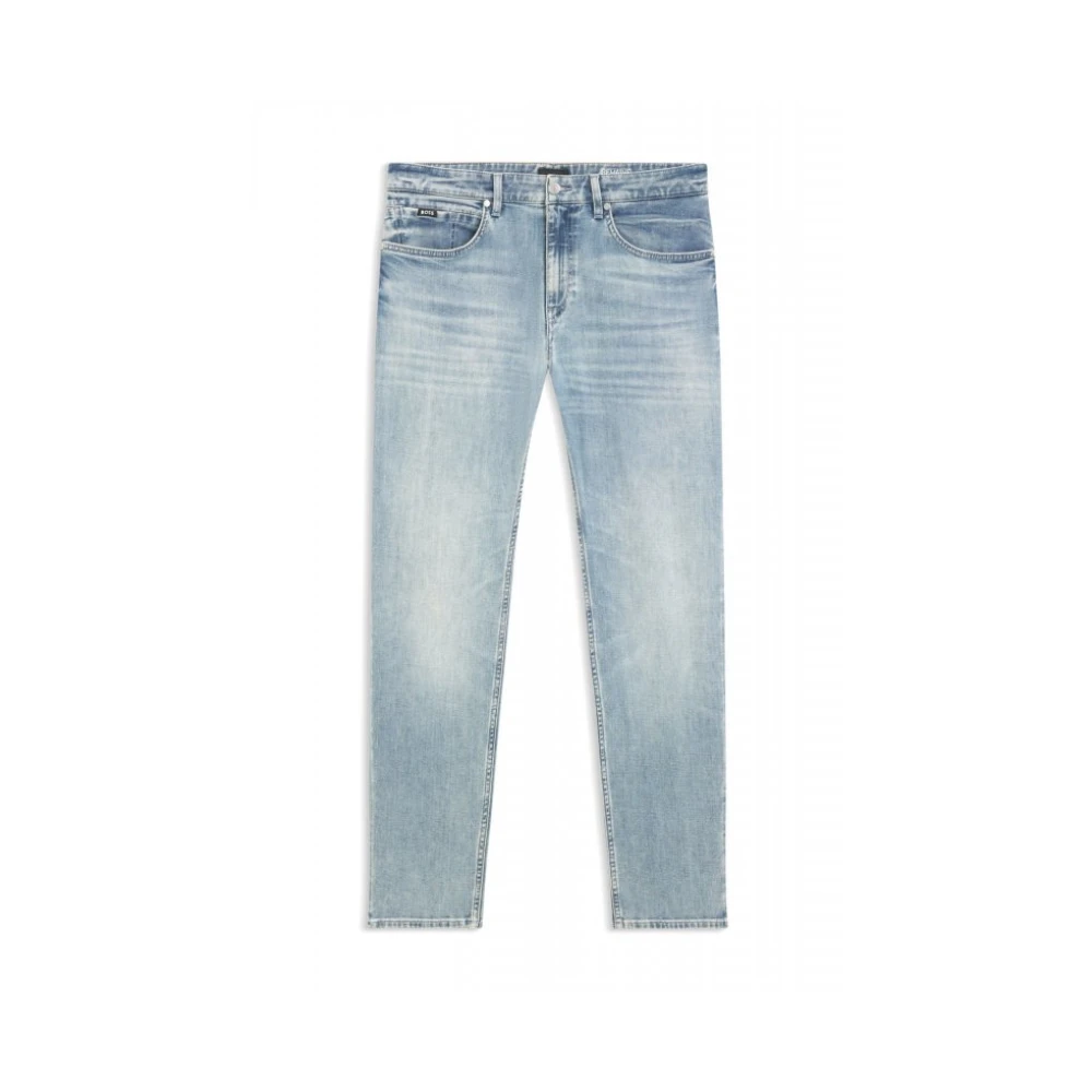 Hugo Men's Blue Slim-Fit Jeans - Slim Fit Jeans - W38 - Jeans