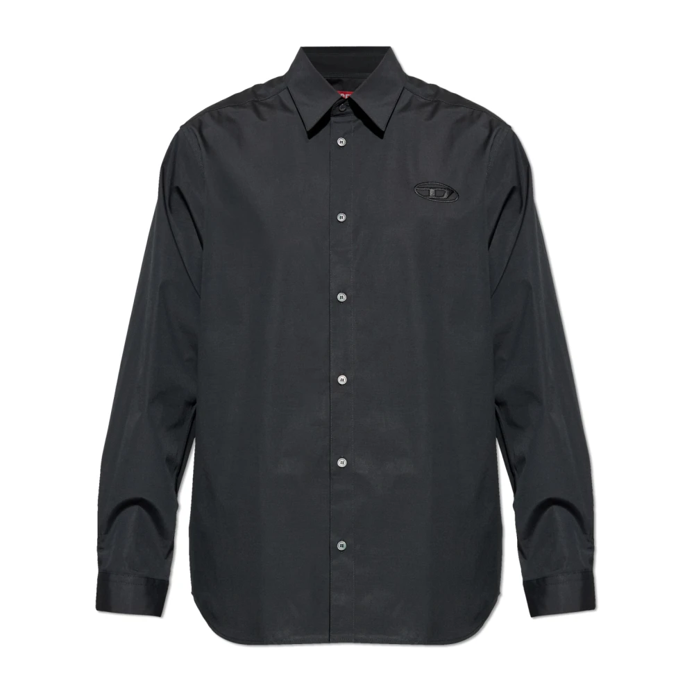 Diesel Uomo Nero Magliette, 3XL, New,