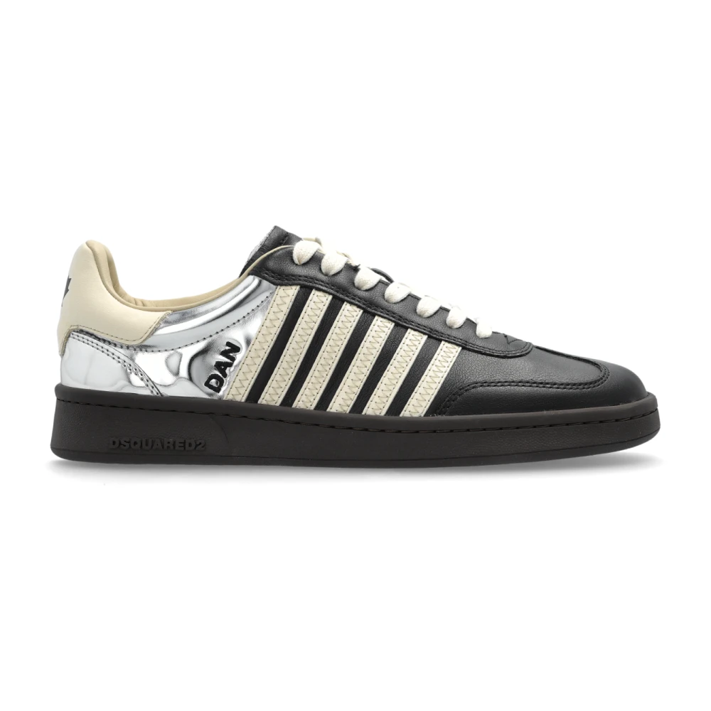 Dsquared2 Bokser sportschoenen Dames Schoenen Zwart
