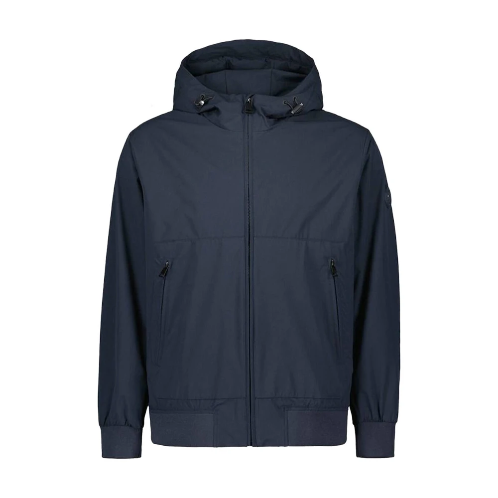 Airforce Capuchon Stretch Jas Blue Heren