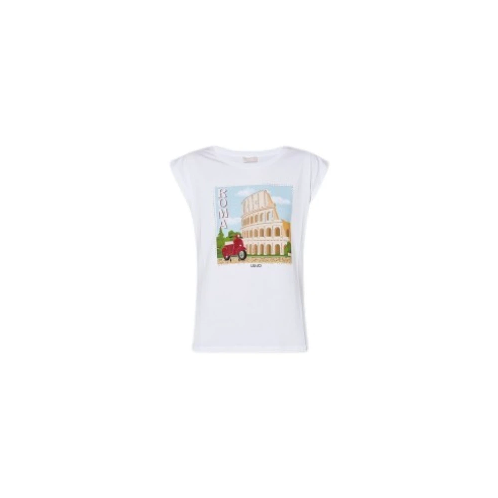 Liu Jo - Tops > T-Shirts - White - Liu Jo - Modalova
