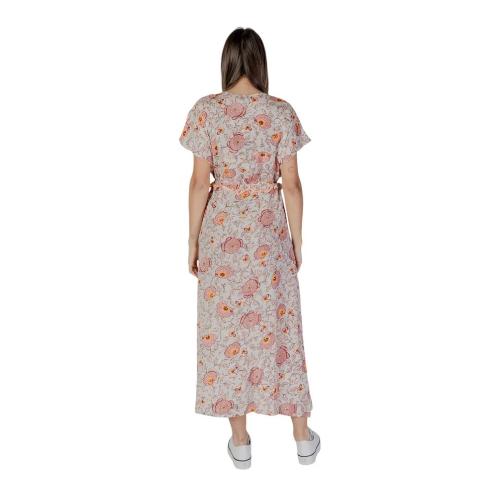 b.Young Katoenen Jurk Lente Zomer Collectie Multicolor Dames