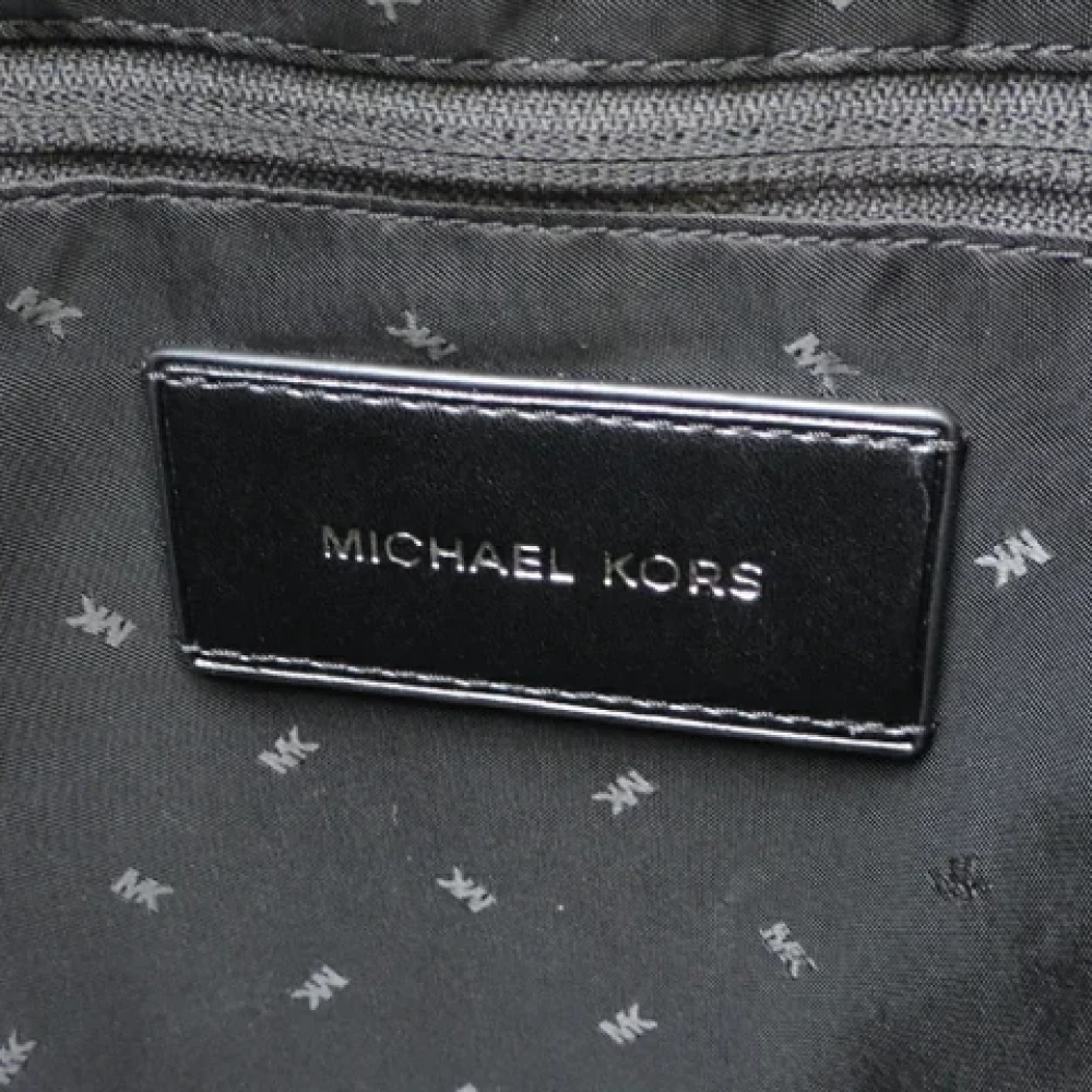 Michael Kors Pre-owned Coated canvas backpacks Black Dames