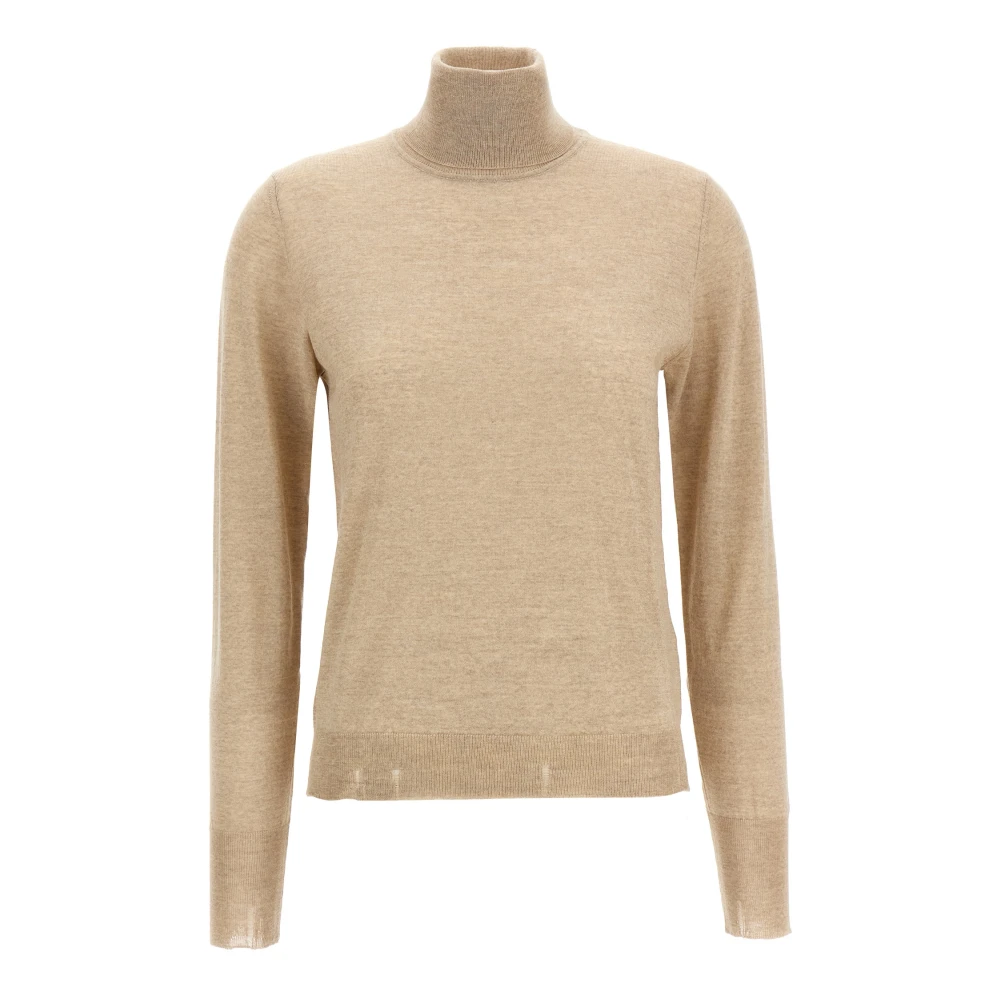 Golden Goose Women's Beige Dilara Turtleneck Jumper - Turtlenecks - M - Knitwear
