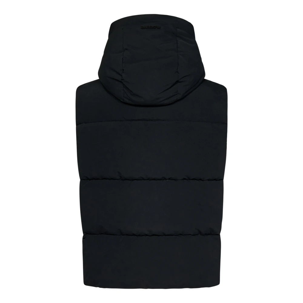 Barrow Zwarte Gebreide Vest voor Unisex Black Heren