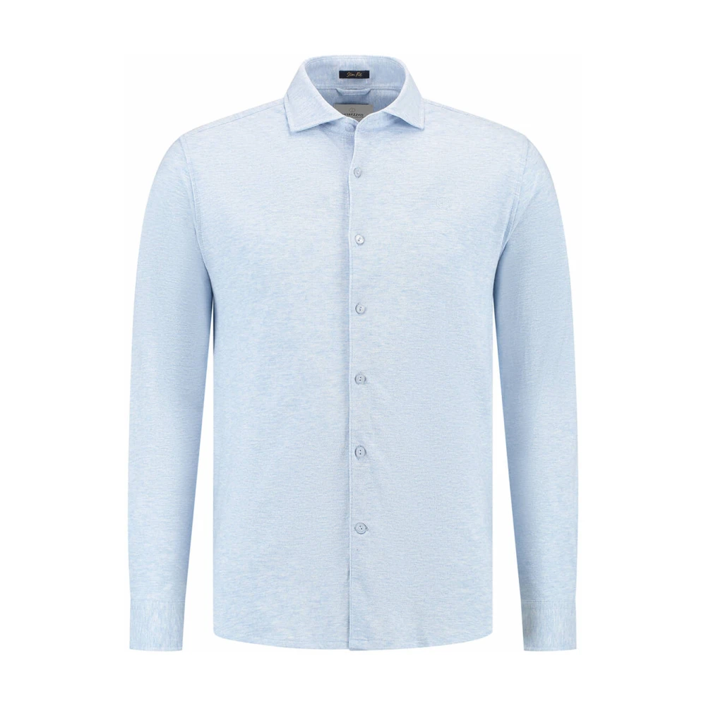 Dstrezzed Heren Kirk Overhemd Lange Mouw Blue Heren