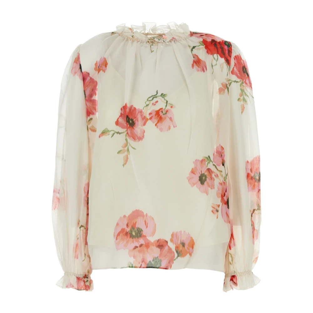 Zimmermann Lightburst Billow Blouse Multicolor Dames