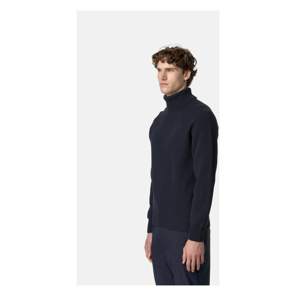 K-way Stijlvolle Gebreide Collectie Blue Heren