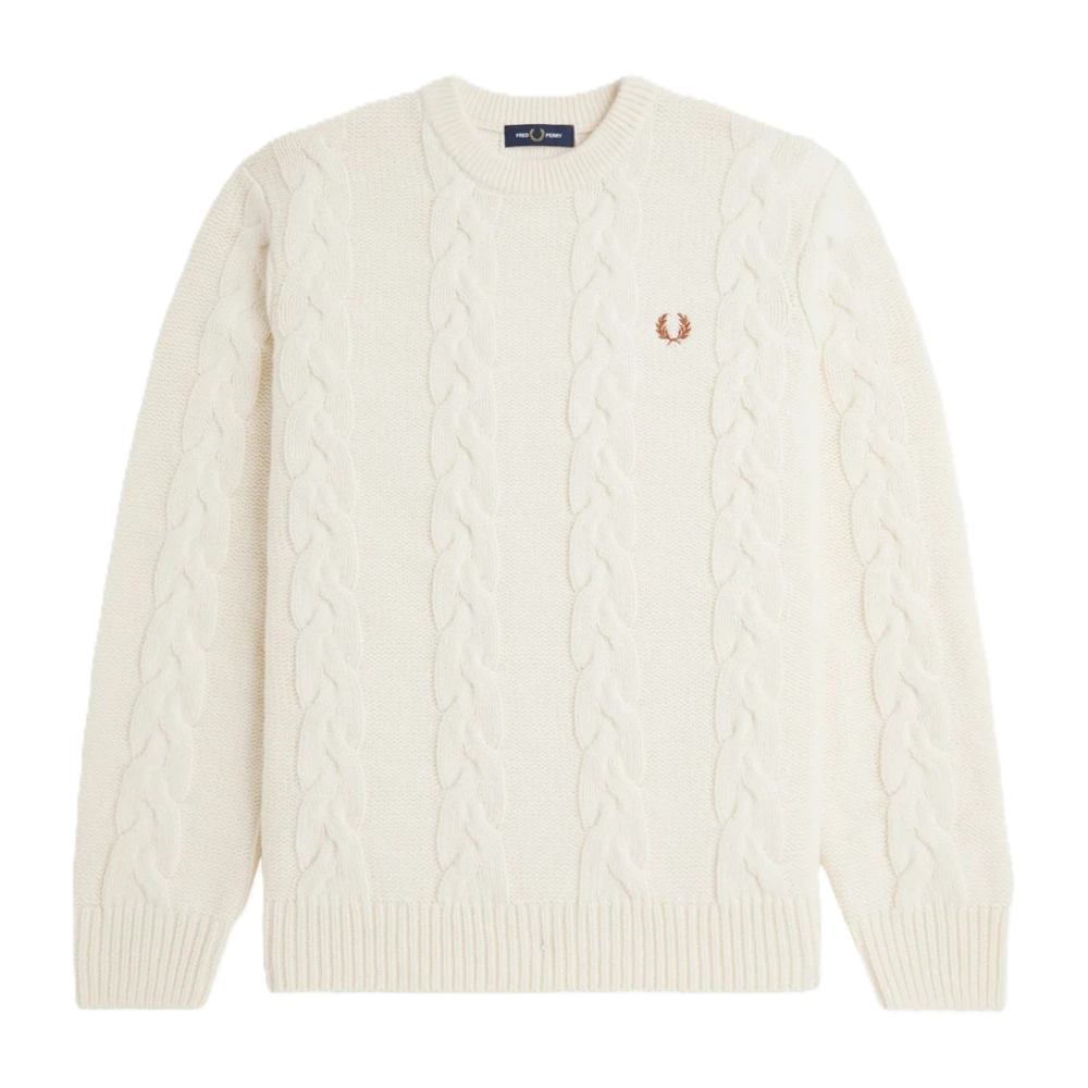 Knitwear > Round-neck Knitwear - - Fred Perry - Modalova