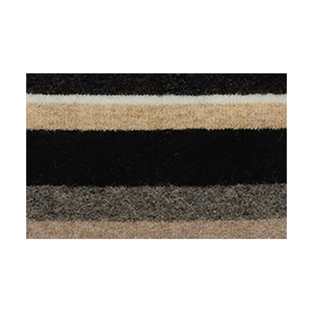 Gallo Gestreepte zwarte fleece handschoenen voor heren Multicolor Heren