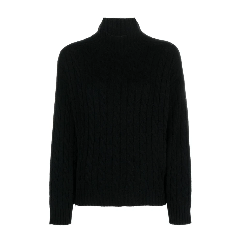 PESERICO Zwarte Sweatshirts voor Dames Aw23 Black Dames