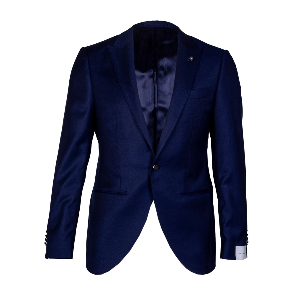Luigi Bianchi Mantova Heren Smokingpak Set met Stropdas Blue Heren