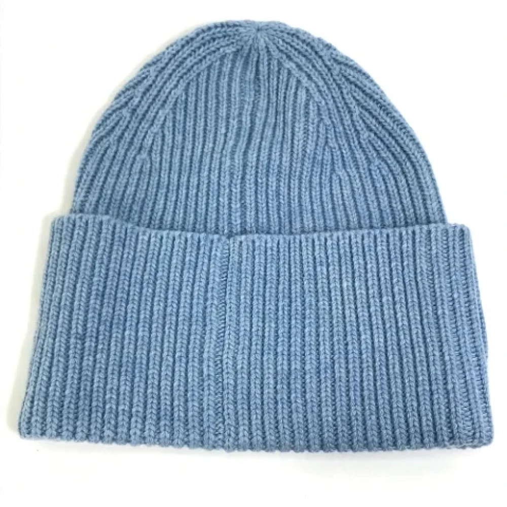 Louis Vuitton Vintage Pre-owned Wool hats Blue Dames