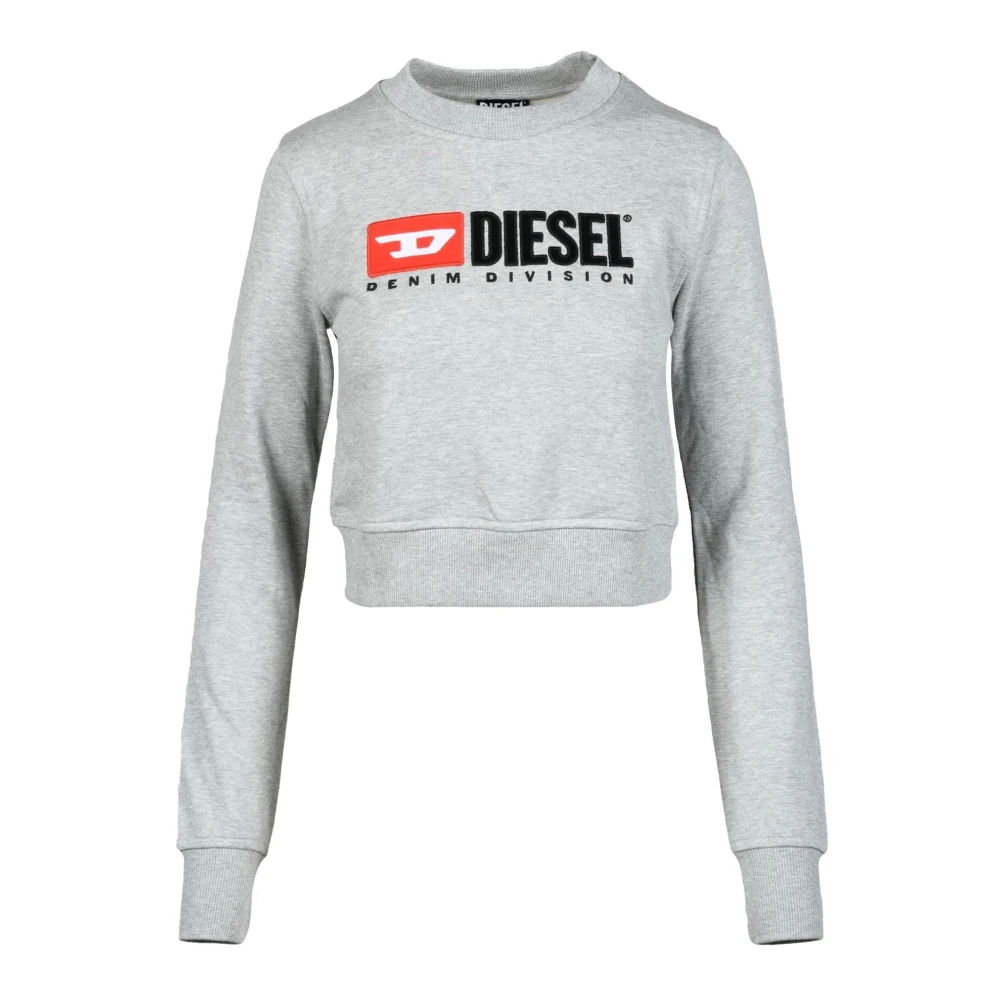Diesel Katoenen Sweatshirt Gray Dames