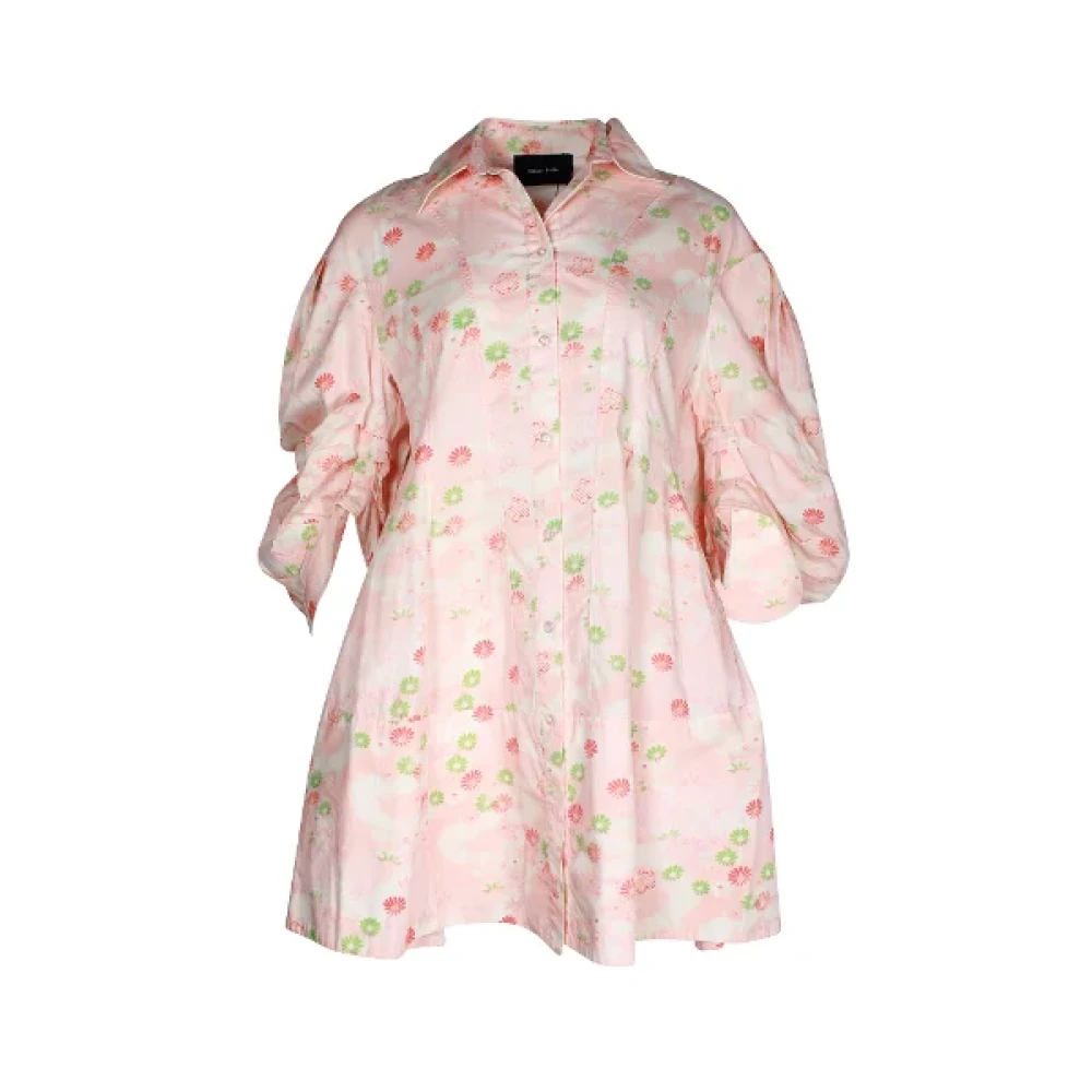 Simone Rocha Pre-owned Cotton dresses Pink Dames