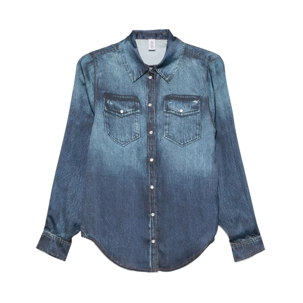 Liu Jo Donna Blu Camicette S, New,