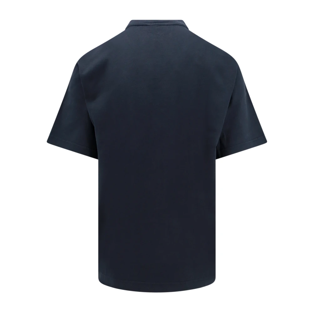 Dolce & Gabbana Marina Print Katoenen T-Shirt Blue Heren