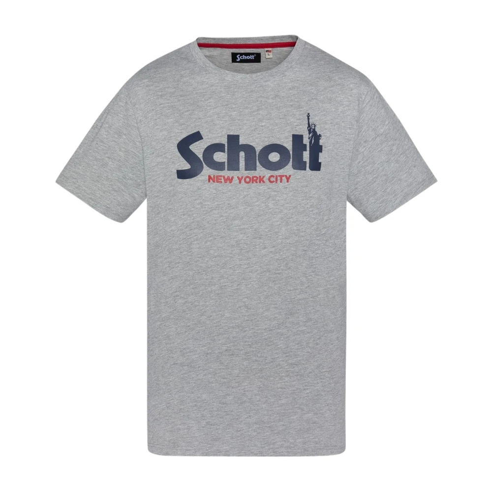 Tops > T-Shirts - - Schott NYC - Modalova