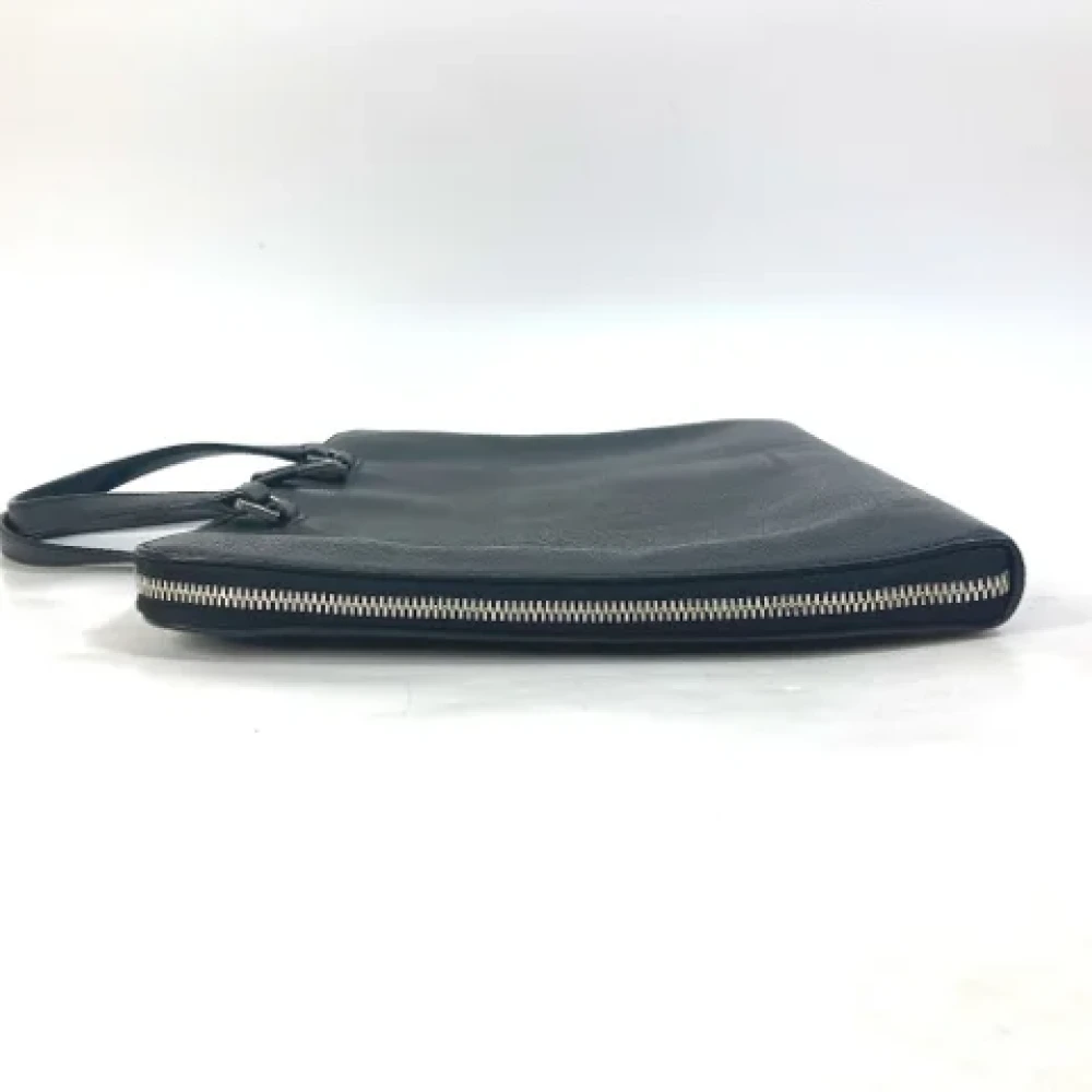 Dior Vintage Pre-owned Leather dior-bags Black Heren