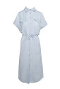 robe-en-lin-denim-avec-jupe-tissee