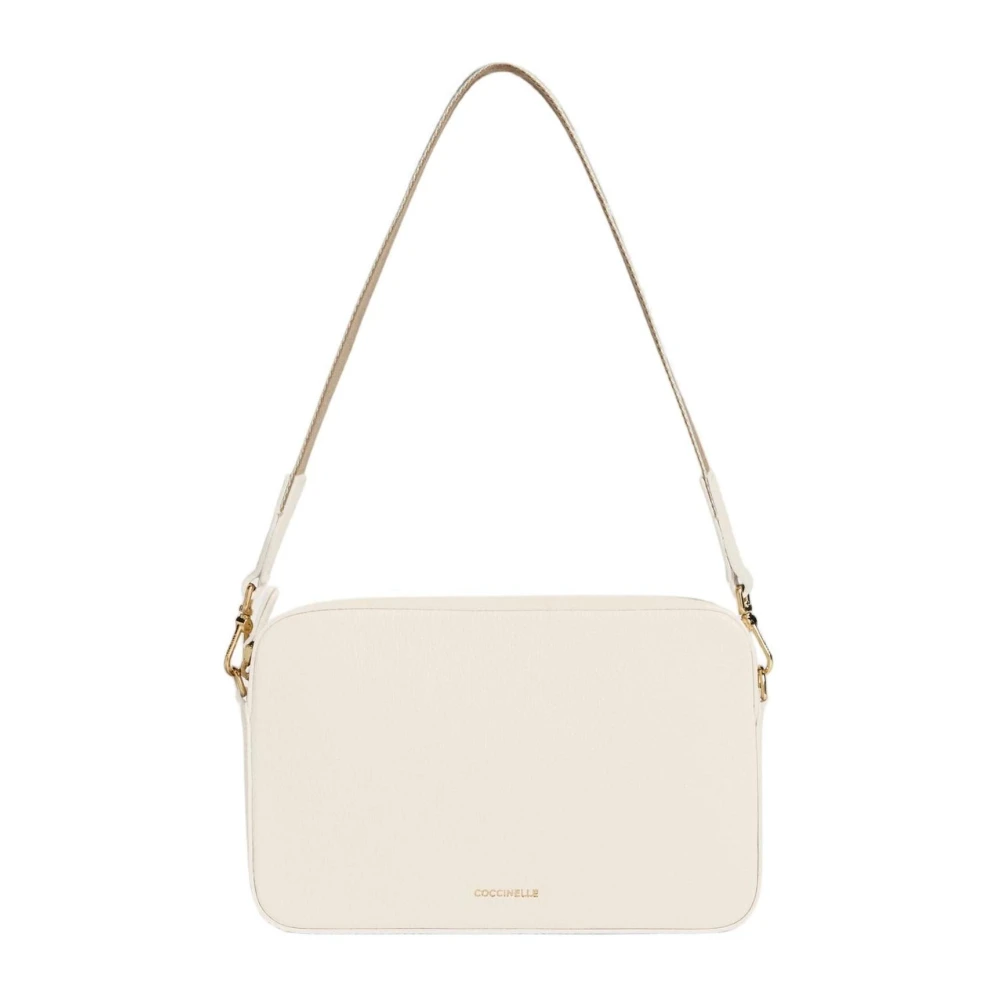 Coccinelle Women's White Shoulder Bags, One Size, Tebe Minibag