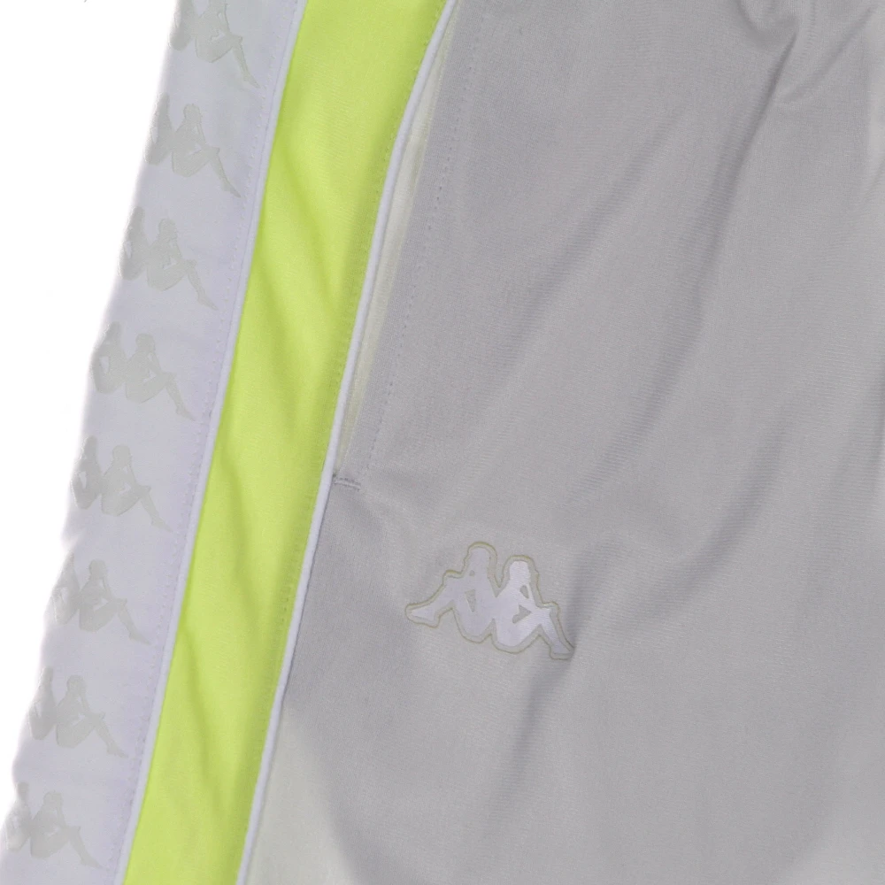 Kappa Slim Heren Trainingsbroek Grijs Lt groen Gray Heren