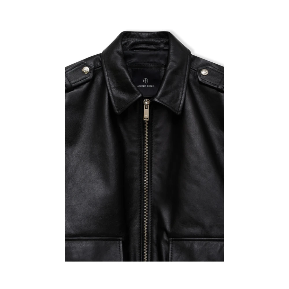 Anine Bing Sonnie Vest Black Dames
