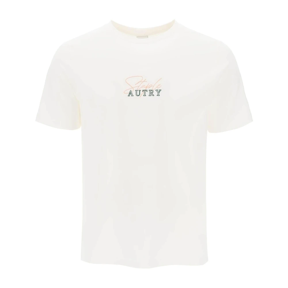 Autry Jeff Staple T-shirts en Polos Wit White Dames