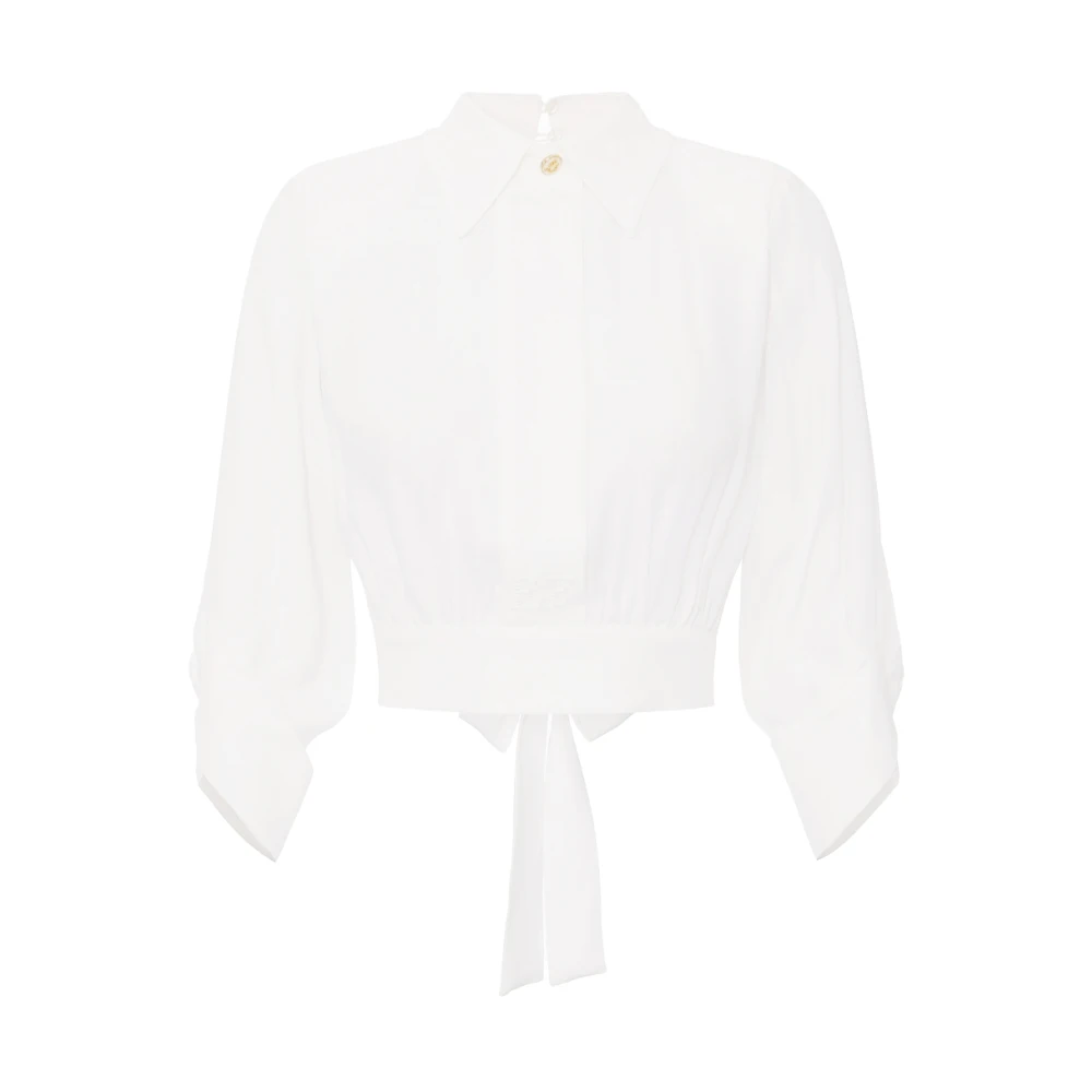 Elisabetta Franchi White Shirts, Female, L, Shirts