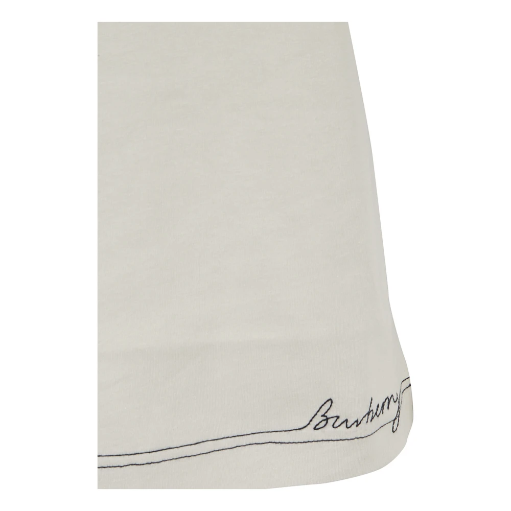 Burberry Stijlvolle T-shirts en Polos White Dames
