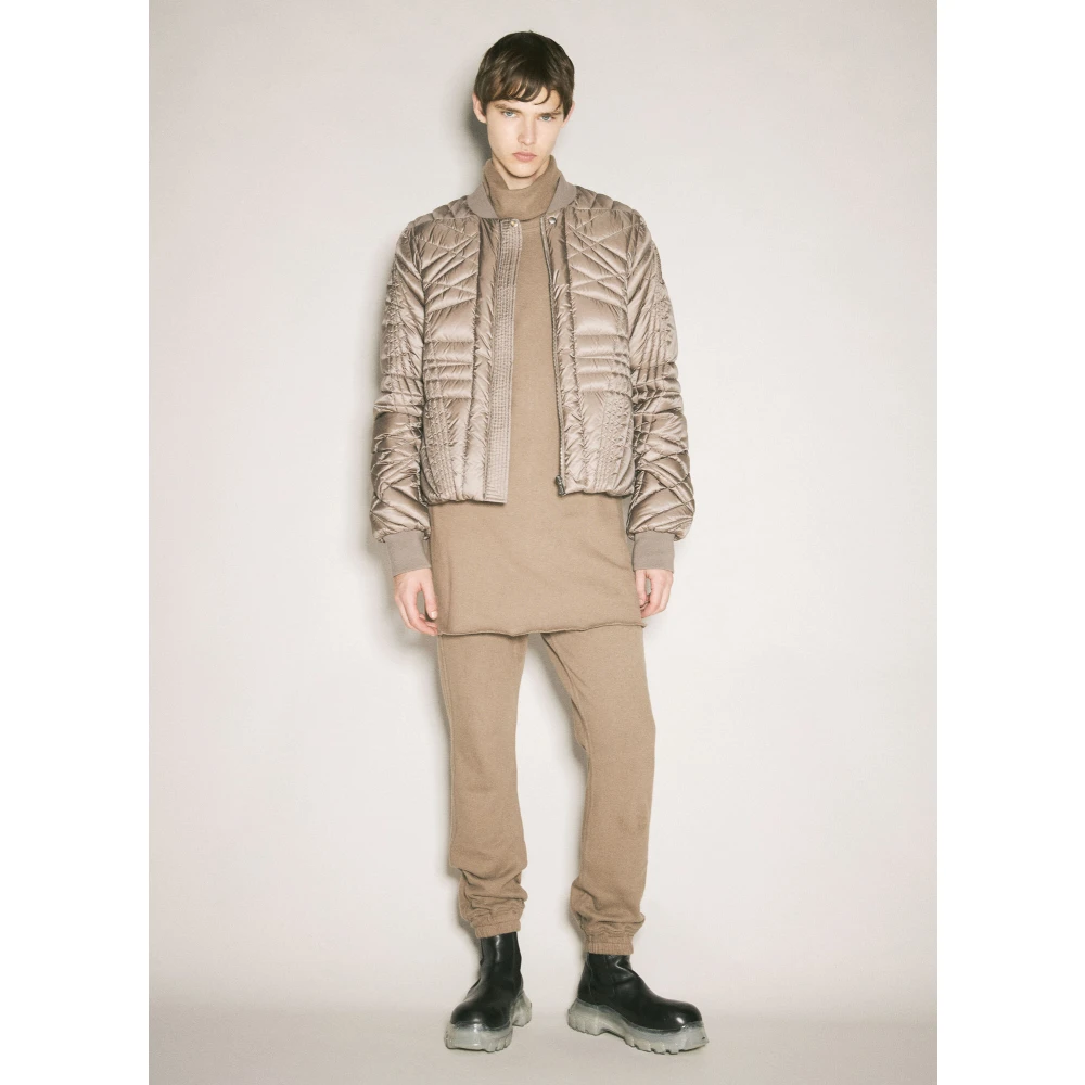 Moncler Katoenen Surf Longsleeve T-shirt Beige Dames
