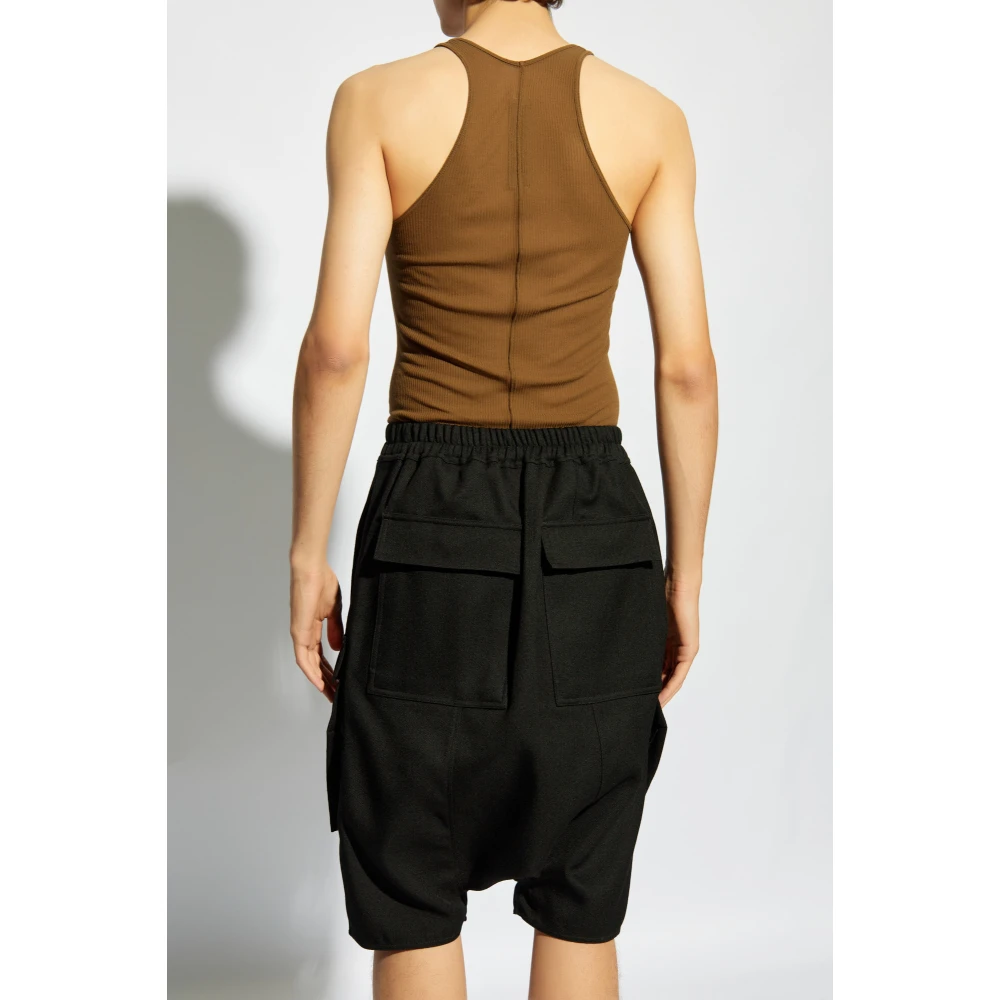 Rick Owens Basic Top Brown Heren