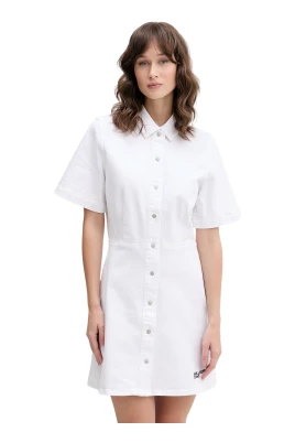 Utility Denim Skjortklänning