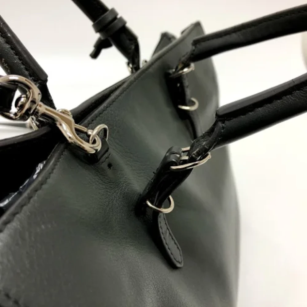 Balenciaga Vintage Pre-owned Leather balenciaga-bags Gray Dames