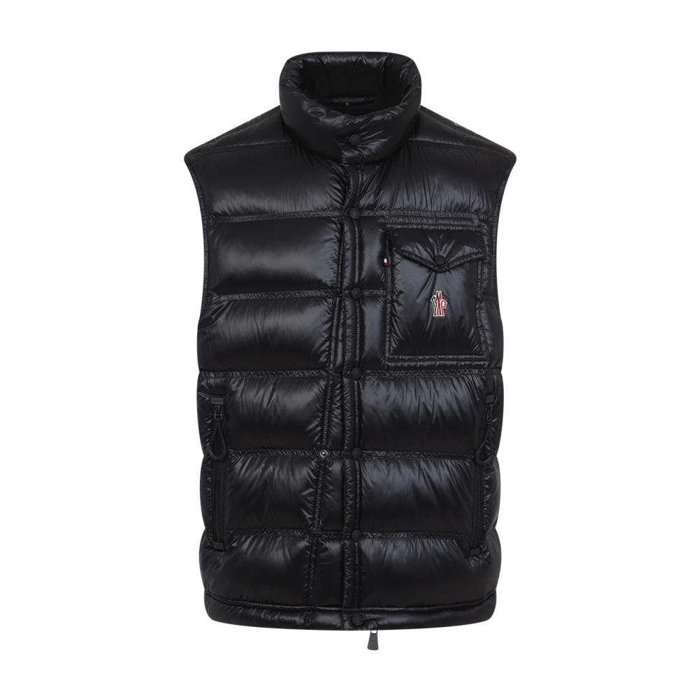 Moncler Svart Nantu Väst Black, Herr