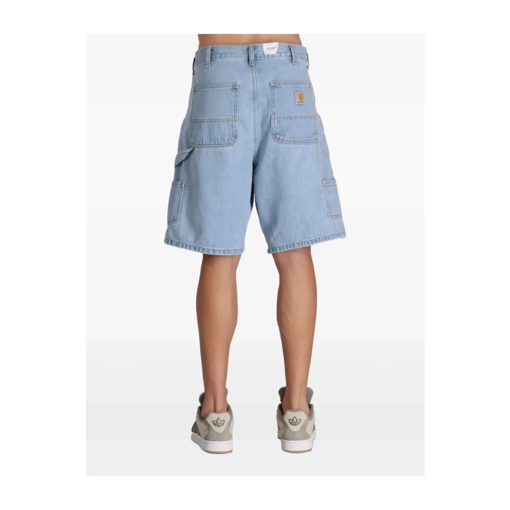 Carhartt WIP Korte Knie Dubbel voor Mannen Blue Heren