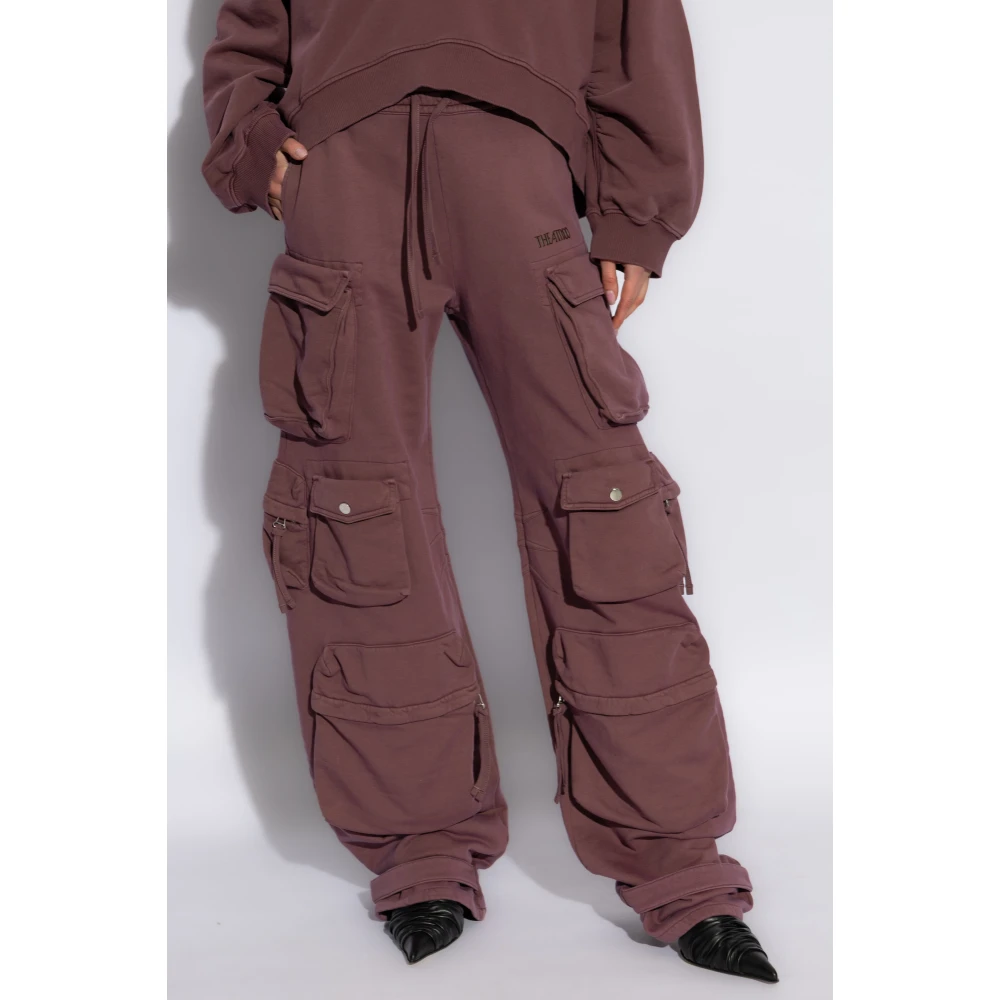 The Attico Trainingsbroek Purple Dames