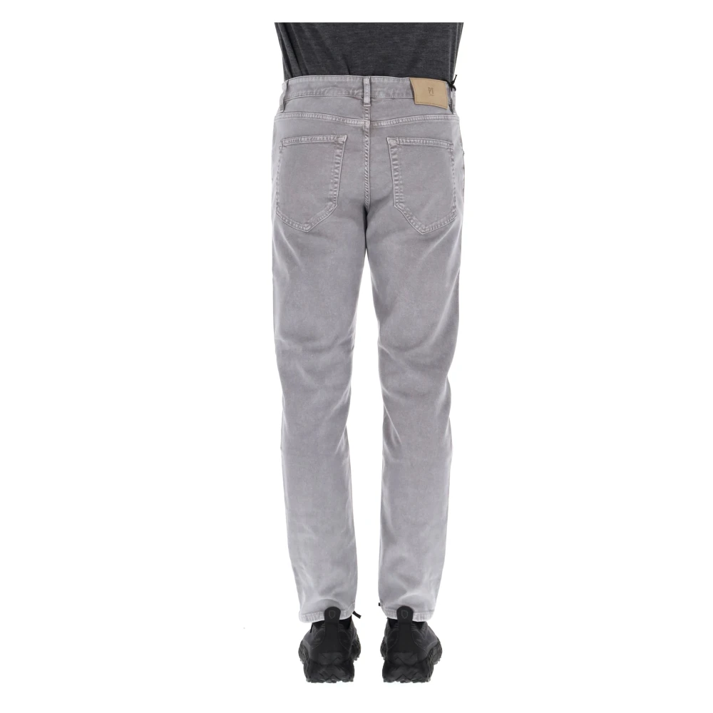 PT Torino Lichtgrijs Denim Tapered Fit Kleding Gray Heren