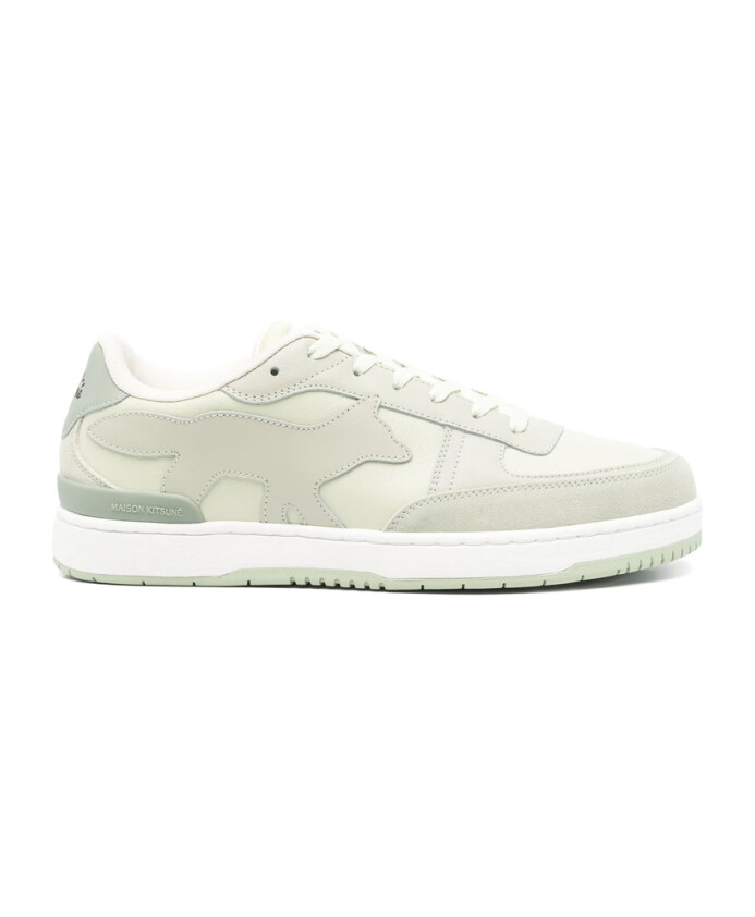 sneaker-vert-menthe-a-lacets
