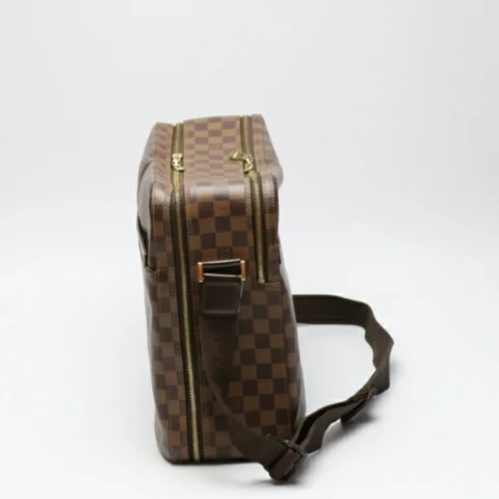 Louis Vuitton Vintage Pre-owned Fabric shoulder-bags Brown Dames