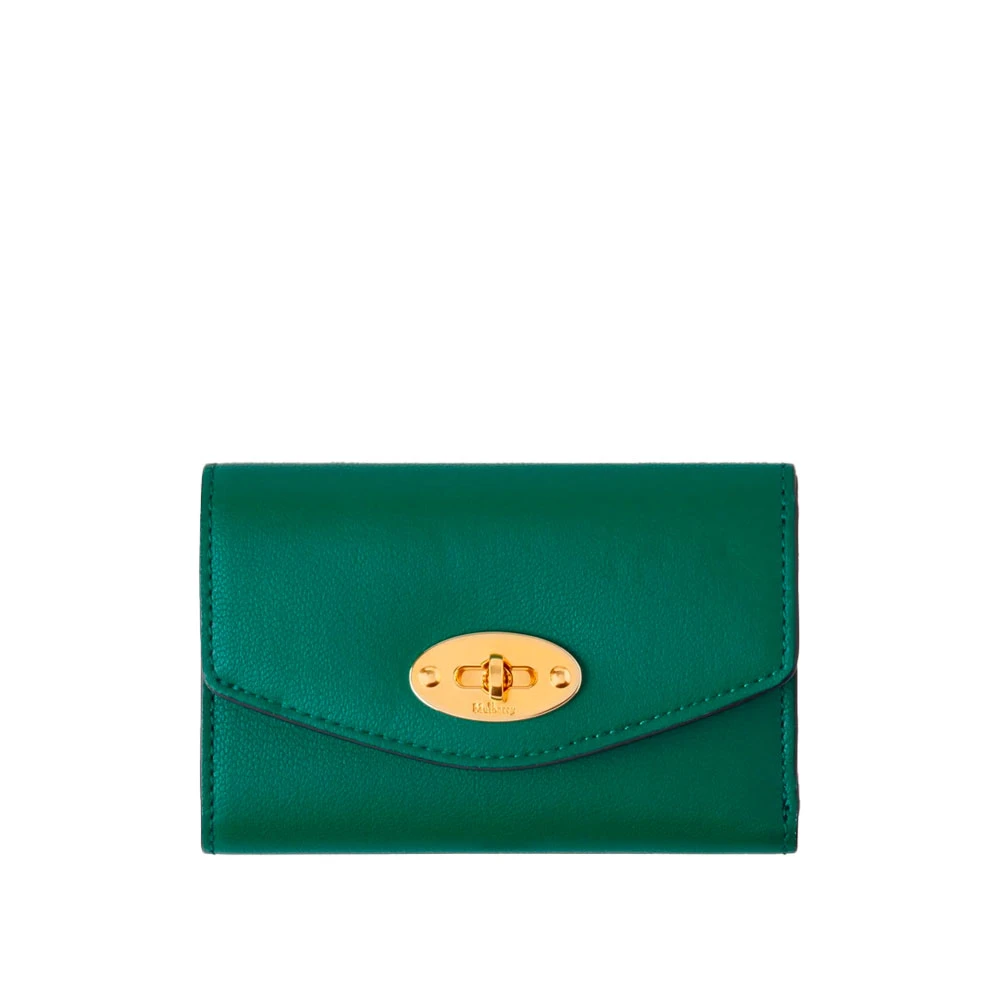 Mulberry Darley Multi-Card Wallet Malachite Green Dames