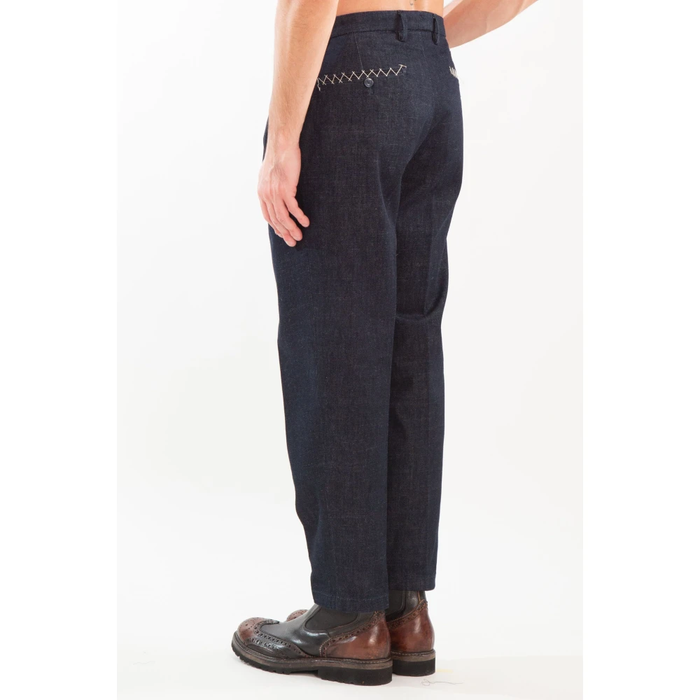 Briglia Denim Broek in Portobello Stijl Blue Heren