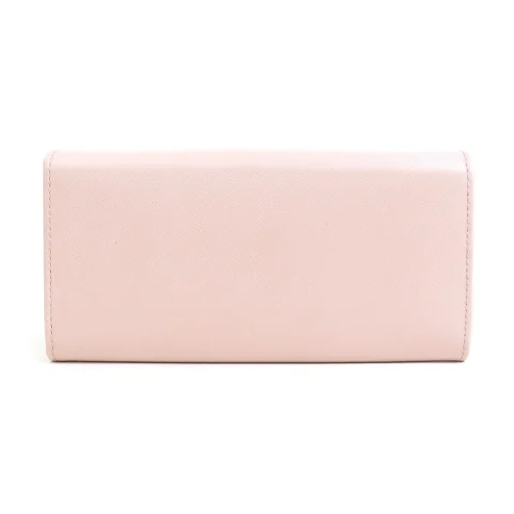 Salvatore Ferragamo Pre-owned Leather wallets Pink Dames