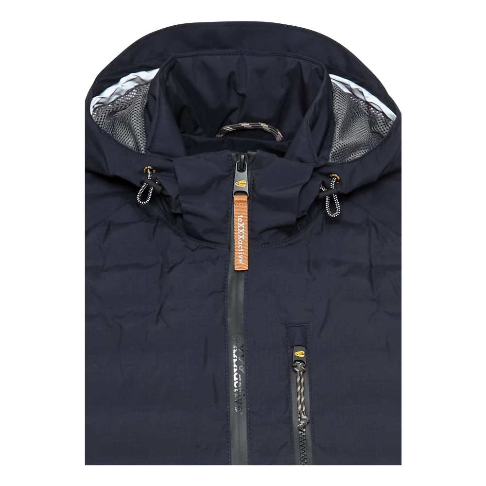 camel active Blouson jack met afneembare capuchon Blue Heren